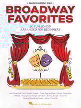 Broadway Favorites piano sheet music cover